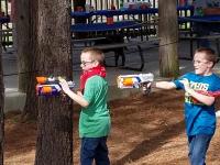 Nerf Wars Birthday Party in Middle TN