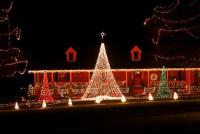 Christmas Lights on Charlotte, Franklin Tennessee Christmas Lights on Charlotte, Franklin Tennessee