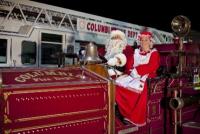 See Santa and Mrs Clause at the Columbia Christmas Parade