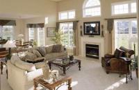 Living Room of a Drees Home Living Room of a Drees Home