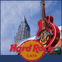 Hard Rock Cafe in downtown Nashville Tennessee