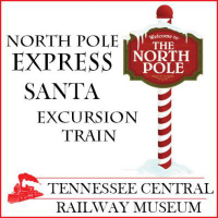 North Pole Express Train Ride in Nashville Tennessee