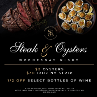 Supper Club on Belcourt's Steak & Oyster Night