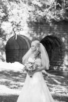 Bride Standing in one of many ceremony locations