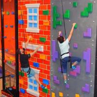 Rock Climbing at Urban Air Trampoline Park Urban Air Trampoline Park Rock Climbing