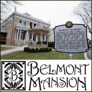 Christmas at the Belmont Mansion in Nashville Tennessee