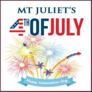 Mt Juliet's Fireworks on 4th of July