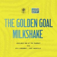 Nashville SC + The Pharmacy Team Up for a Golden Goal Milkshake