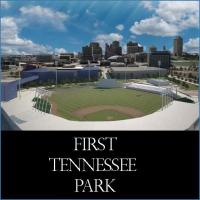  First Tennessee Park Nashville Sounds ball field in Nashville Tennessee
