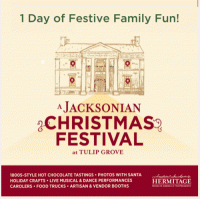 Jacksonian Christmas Festival at Tulip Grove