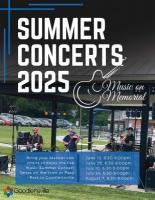 Music On Memorial Summer Concert Series 