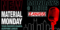 New Material Mondays is a weekly series at Zanies Nashville featuring comedians from Nashville and beyond. 