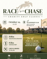 Race for the Chase Charity Golf Classic Monday, October 19, 2026 Race for the Chase Charity Golf Classic Monday, October 19, 2026