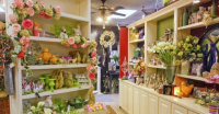 Inside Rebel Hill Florist in Nashville Tennessee