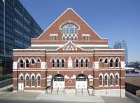 Ryman Auditorium is a National Historic Landmark.