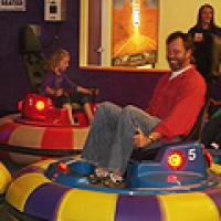 Bumper Cars in Goofballs Family Fun Center Franklin TN