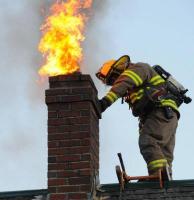 Prevent flue fires by having your chimney cleaned and inspected annually.