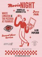 White Limozeen x Frankies Pizza & Movie Summer Series