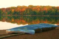 Fall foliage at Long Hunter State park