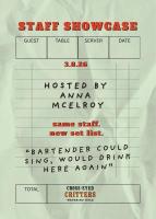 Critters’ Staff Showcase