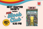 April Next Chapter Society Book Club at Sidecar Bar
