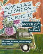 Amelia’s Flowers 10th Anniversary Party 