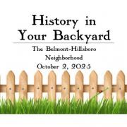 History in Your Backyard