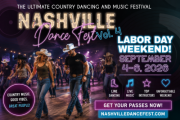 Nashville Dance Fest - Volume 4 returns to Nashville on Labor Day weekend (Sept. 4–6, 2026)