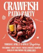 Bagelshop and The Gumbo Bros Present: Crawfish Patio Party