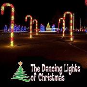 What is the radio station for the dancing lights of christmas