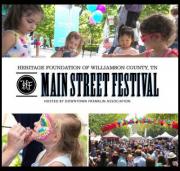 Main Street Festival in Historic Franklin Tennessee