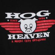 Hog Heaven BBQ in front of Centennial Park in Nashville Tennessee