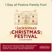 Jacksonian Christmas Festival at Tulip Grove