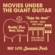 Movies Under The Giant Guitar: Jurassic Park