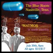 The Blue Room, Nashville, Tenn. Matmos in North America, Performing and diffusing material from their albums, Plastic Anniversary, The Consuming Flame, and Regards Boguslaw Schaeffer. Available through Thrill Jockey Records. With Jeff Carey. July 30th, 8pm, All Ages, $15/$17
