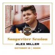 Songwriter Session: Alex Miller