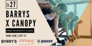 Barry’s x Canopy: Free Outdoor Workout & Cold Plunge with Pause Studio