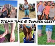 Annual Grape Stomp - Sumner Crest Wine Stomp