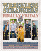 Wreckless Strangers Live at WMOT Finally Friday